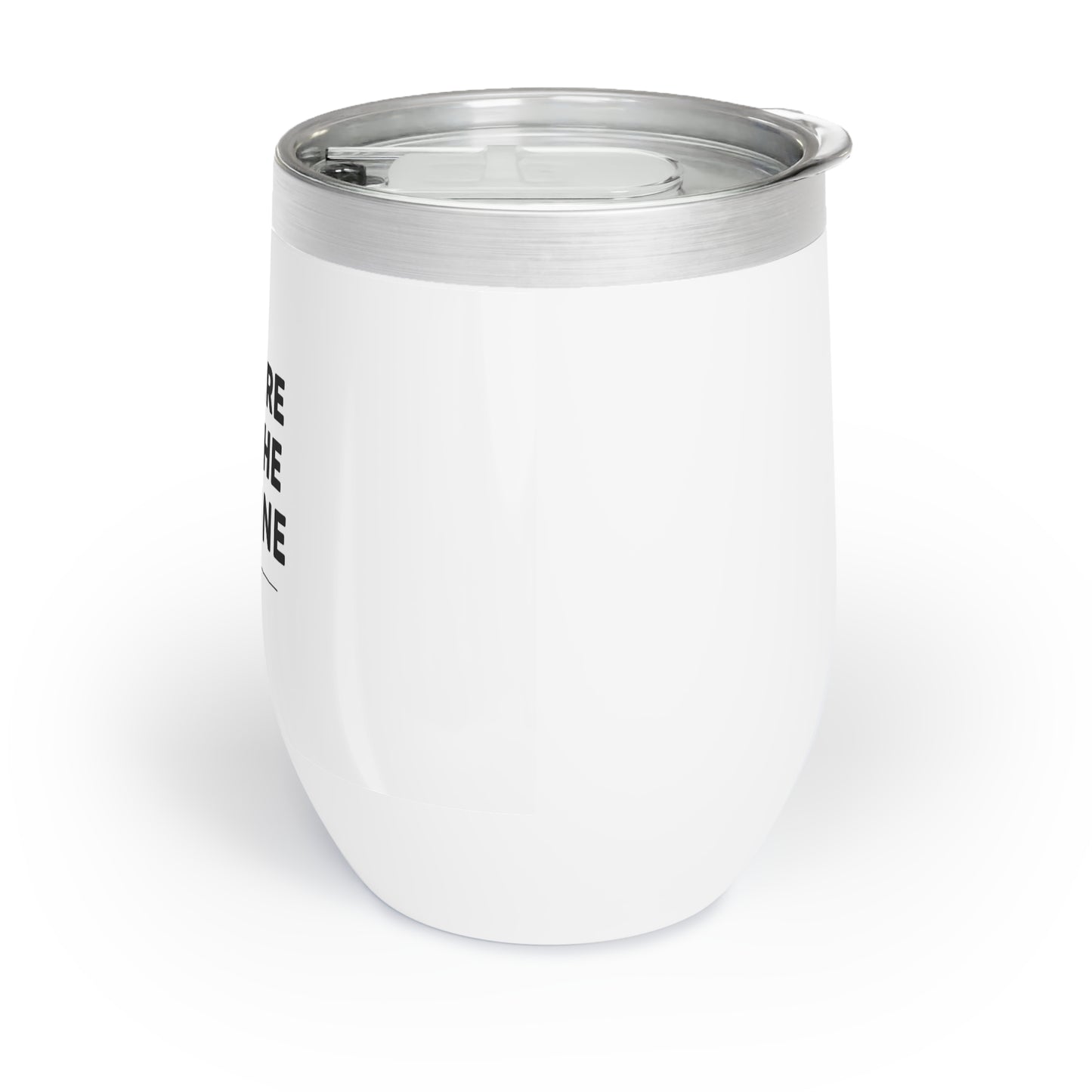 “I’m Here For The Timeline” Insulated Wine Tumbler – 12oz