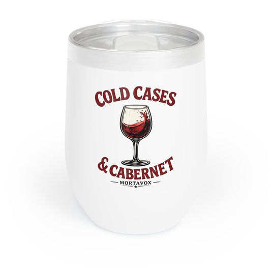 Cold Cases & Cabernet Mortavox Wine Tumbler
