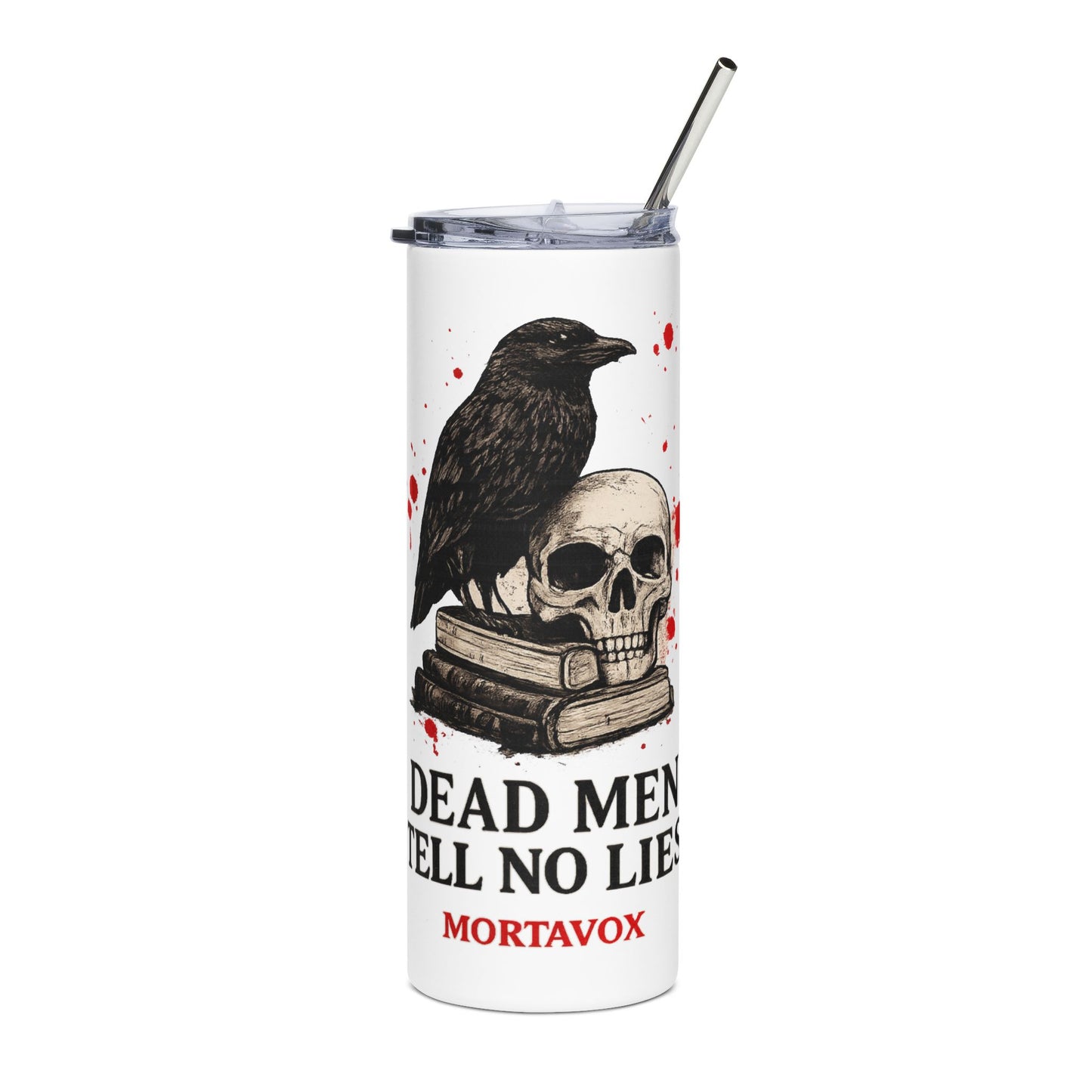 Dead Men Tell No Tales Stainless Steel Tumbler, 20oz
