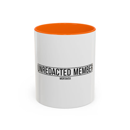 Unredacted Member – True Crime Coffee Mug (Mortavox)