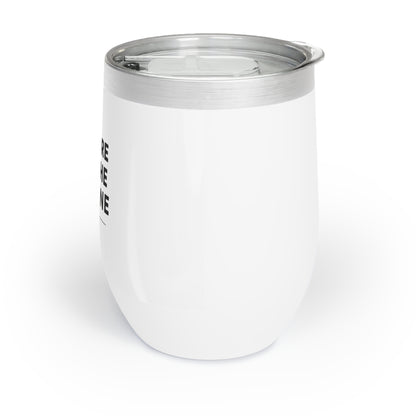 “I’m Here For The Timeline” Insulated Wine Tumbler – 12oz