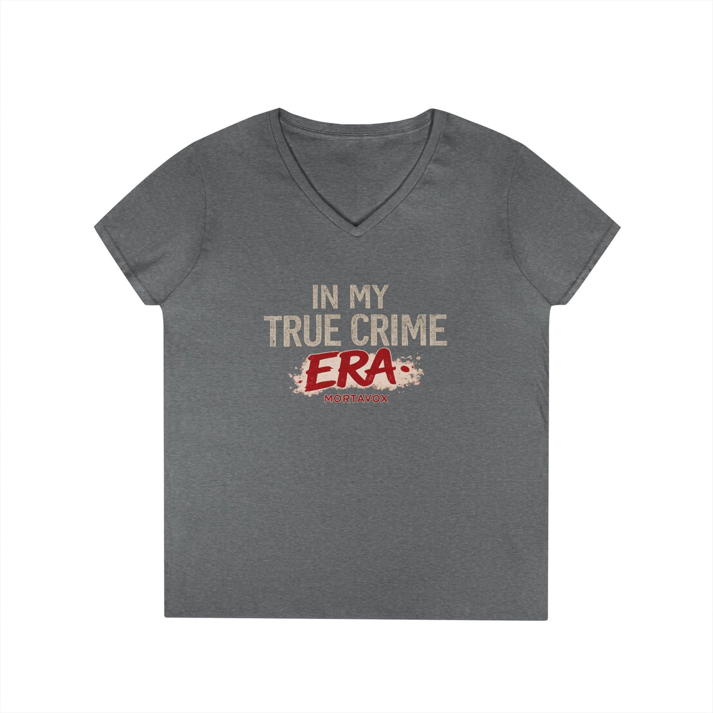 In My True Crime Era Ladies’ V-Neck T-Shirt