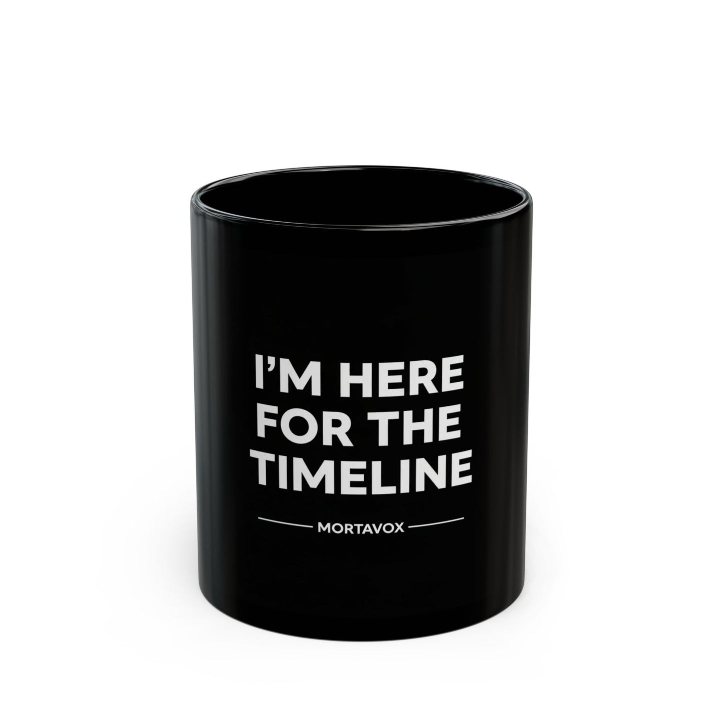 “I’m Here For The Timeline” True Crime Mug – 11oz / 15oz