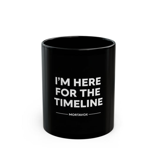 “I’m Here For The Timeline” True Crime Mug – 11oz / 15oz