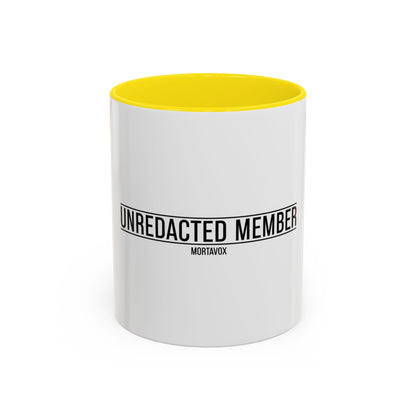 Unredacted Member – True Crime Coffee Mug (Mortavox)