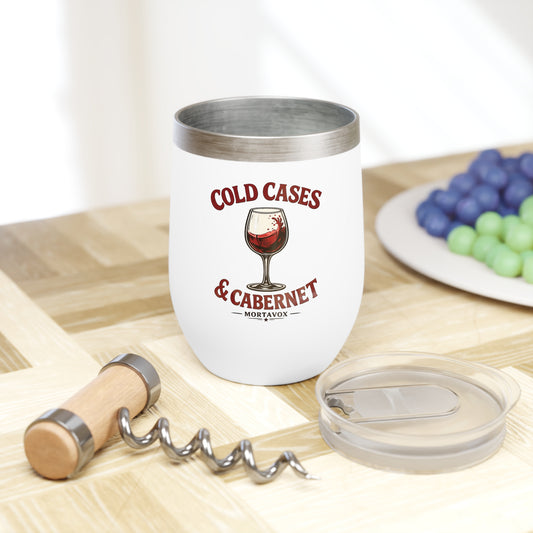Cold Cases & Cabernet Mortavox Wine Tumbler