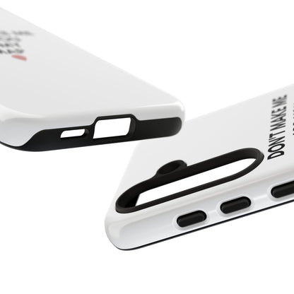 “Don’t Make Me Add You To My Map” True Crime Phone Case