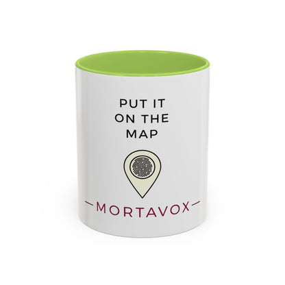 Put It On The Map – True Crime Coffee Mug (Mortavox)