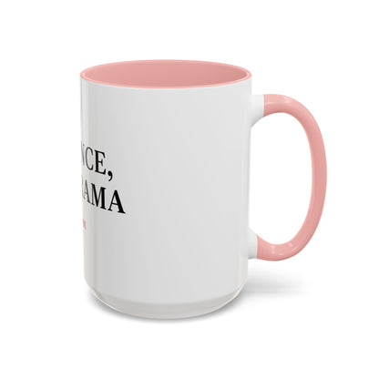 “Evidence, Not Drama” Two-Tone True Crime Mug – 12 oz