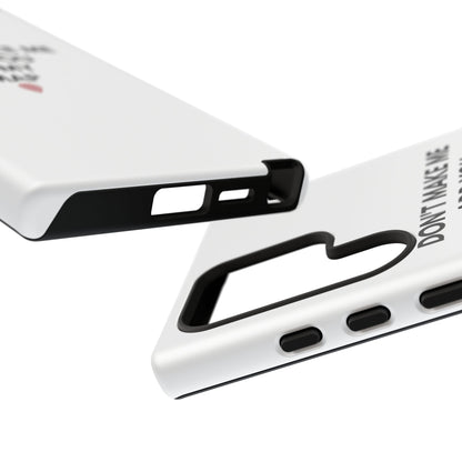 “Don’t Make Me Add You To My Map” True Crime Phone Case