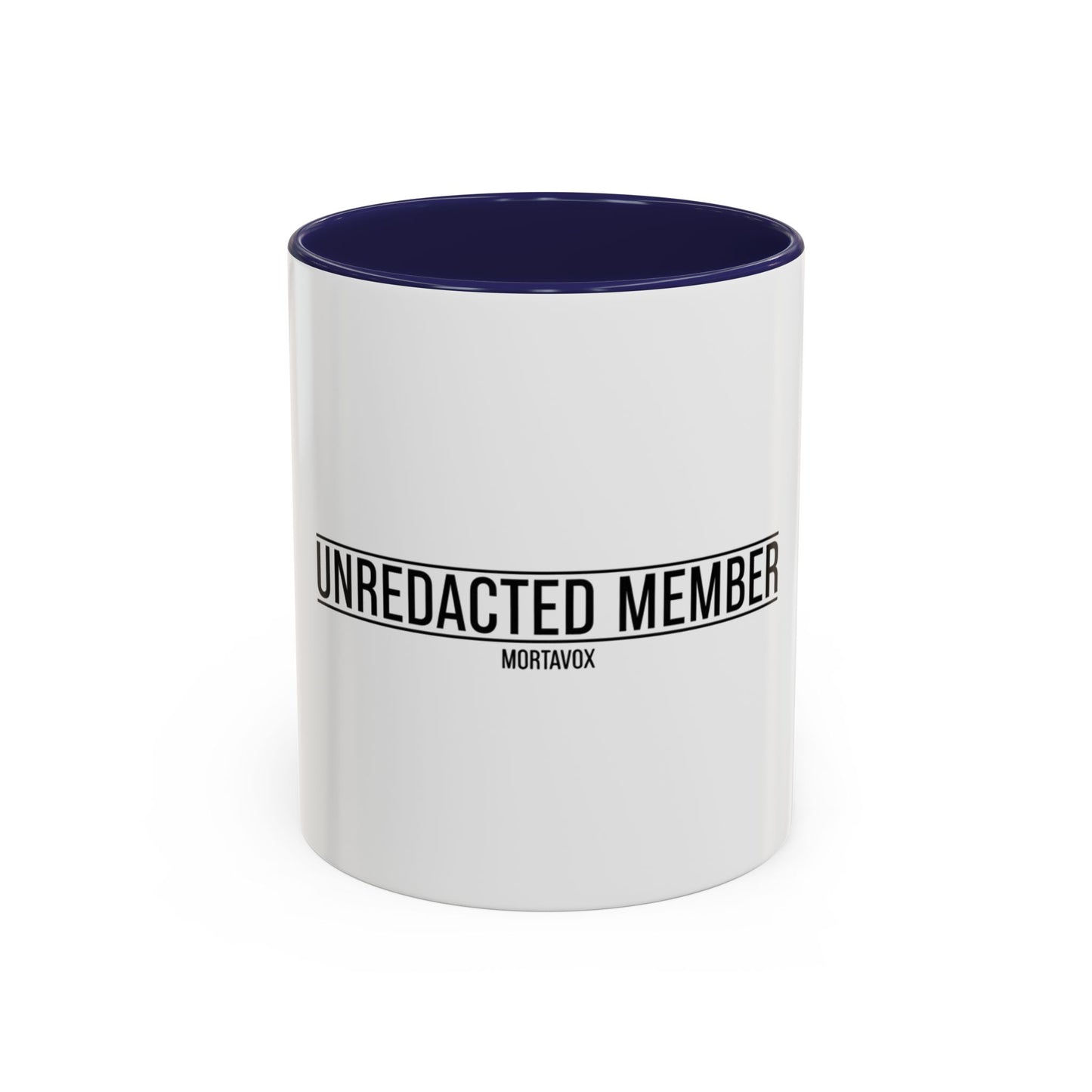 Unredacted Member – True Crime Coffee Mug (Mortavox)
