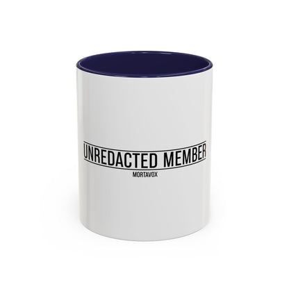 Unredacted Member – True Crime Coffee Mug (Mortavox)