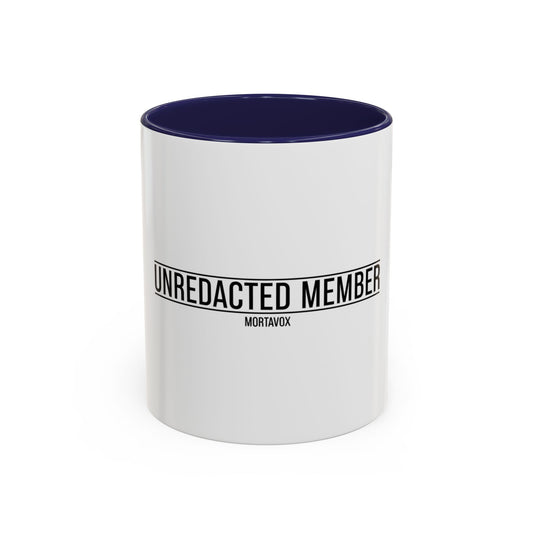 Unredacted Member – True Crime Coffee Mug (Mortavox)