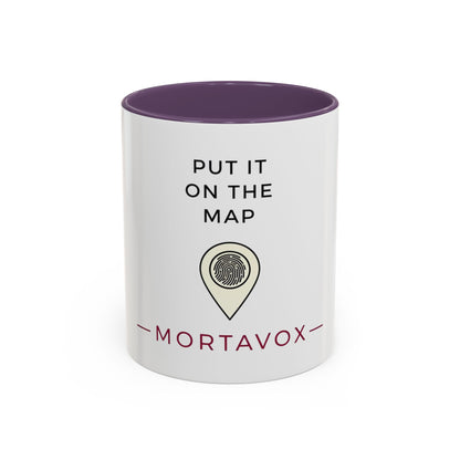 Put It On The Map – True Crime Coffee Mug (Mortavox)