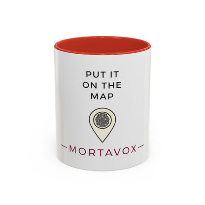 Put It On The Map – True Crime Coffee Mug (Mortavox)
