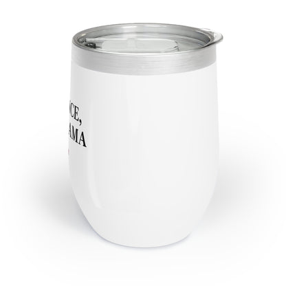 “Evidence, Not Drama” Insulated Wine Tumbler – 12oz