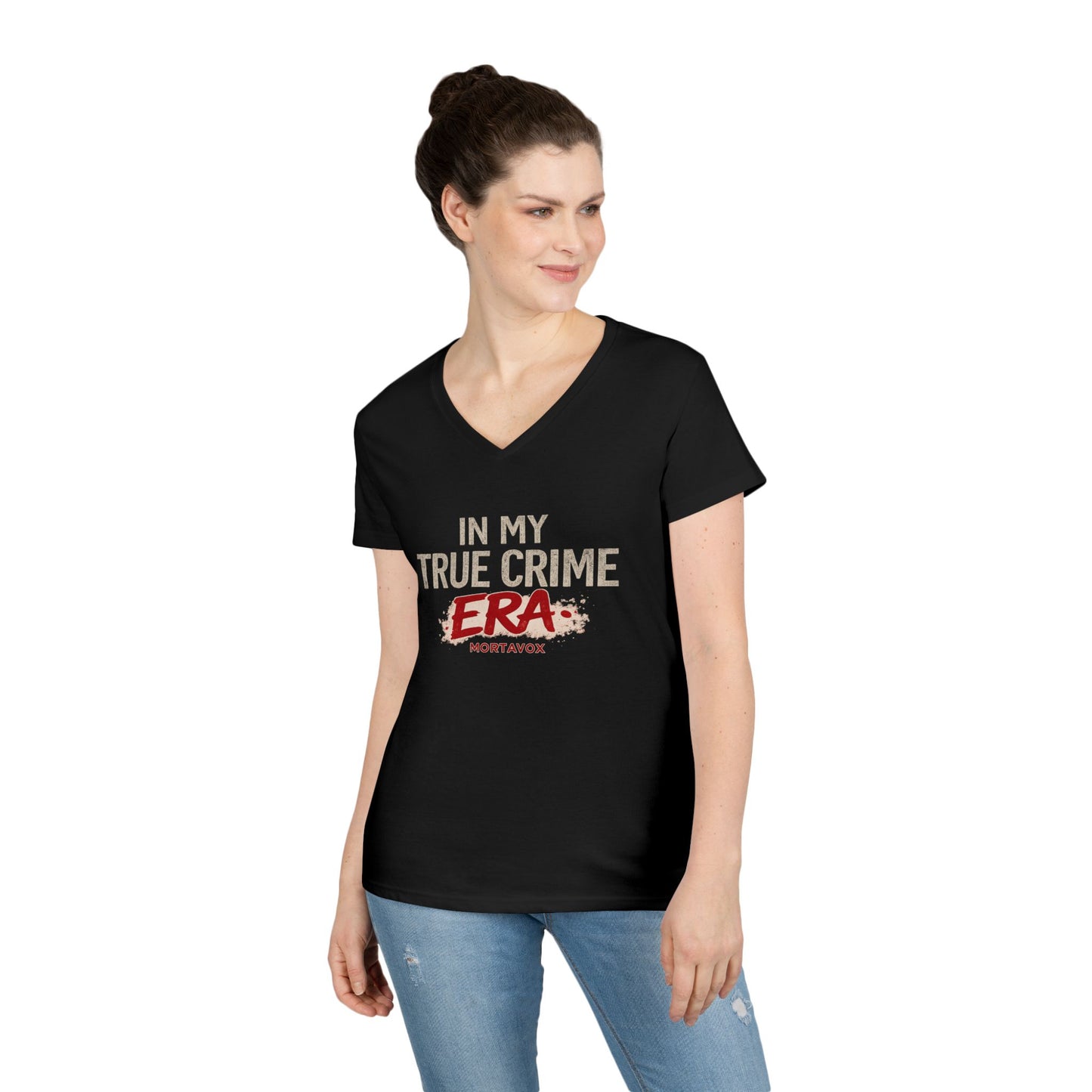 In My True Crime Era Ladies’ V-Neck T-Shirt