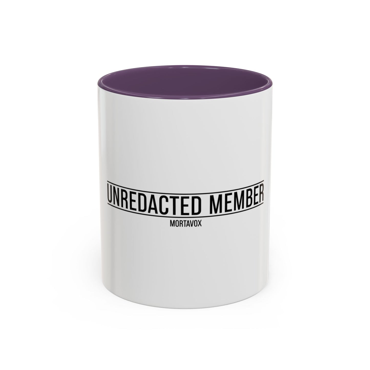 Unredacted Member – True Crime Coffee Mug (Mortavox)