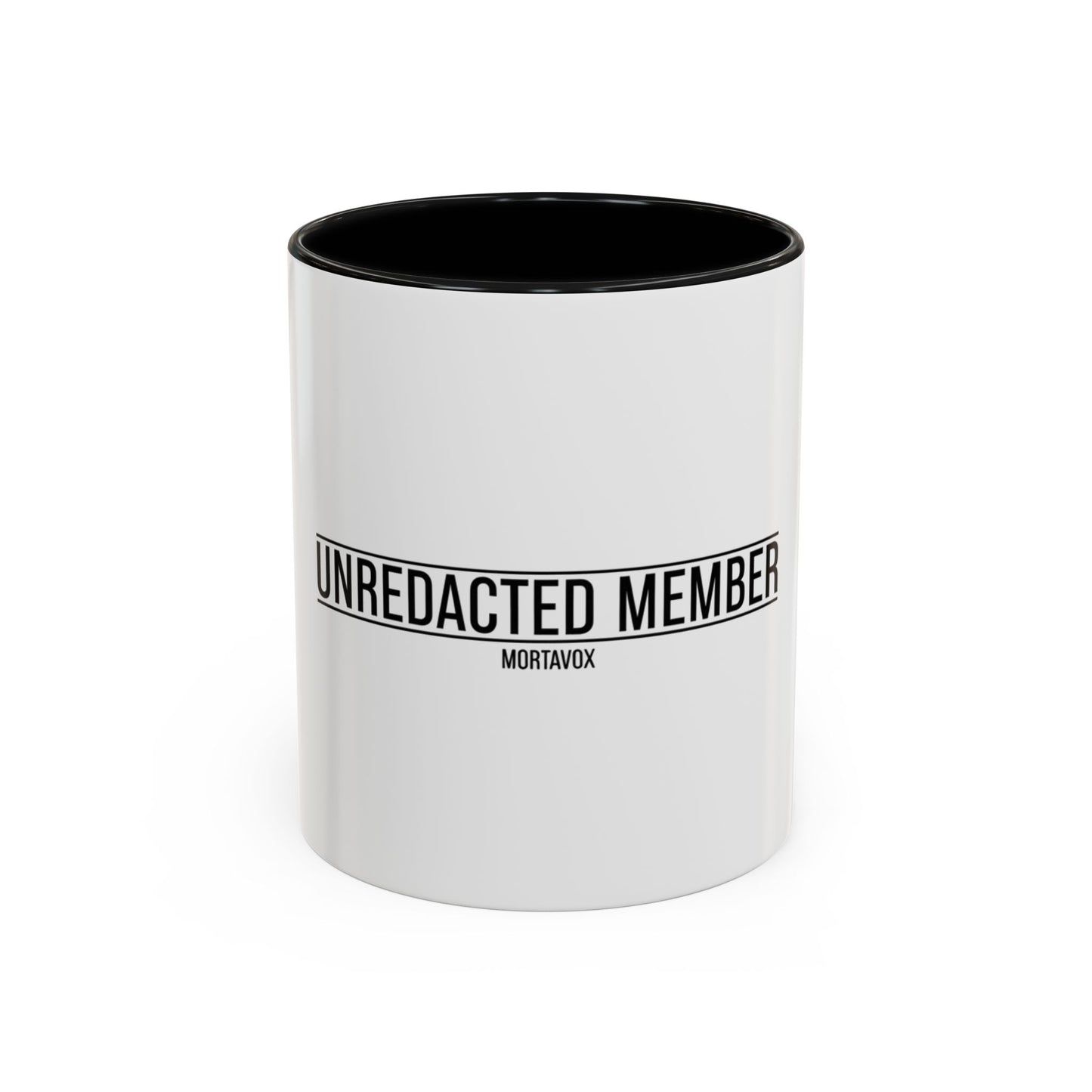 Unredacted Member – True Crime Coffee Mug (Mortavox)