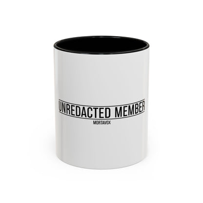 Unredacted Member – True Crime Coffee Mug (Mortavox)