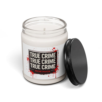 True Crime Candle Scented Soy Candle, 9oz