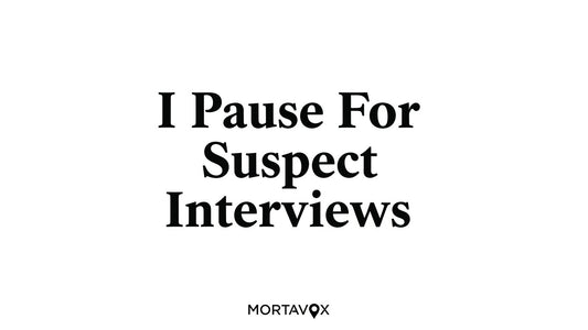 “I Pause for Suspect Interviews” Coffee Mug – 12oz