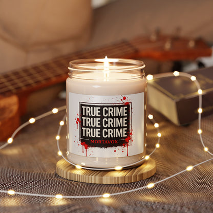 True Crime Candle Scented Soy Candle, 9oz