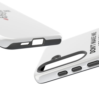 “Don’t Make Me Add You To My Map” True Crime Phone Case