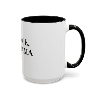 “Evidence, Not Drama” Two-Tone True Crime Mug – 12 oz