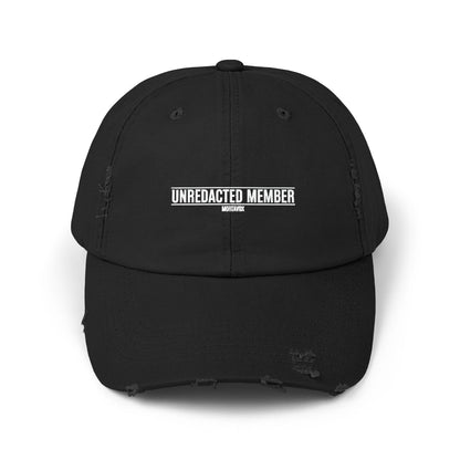 Unredacted Member – Distressed Cotton Hat (Mortavox)
