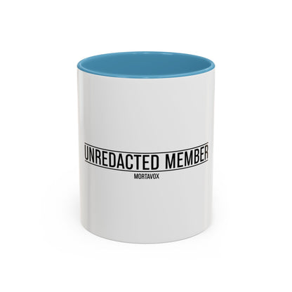 Unredacted Member – True Crime Coffee Mug (Mortavox)