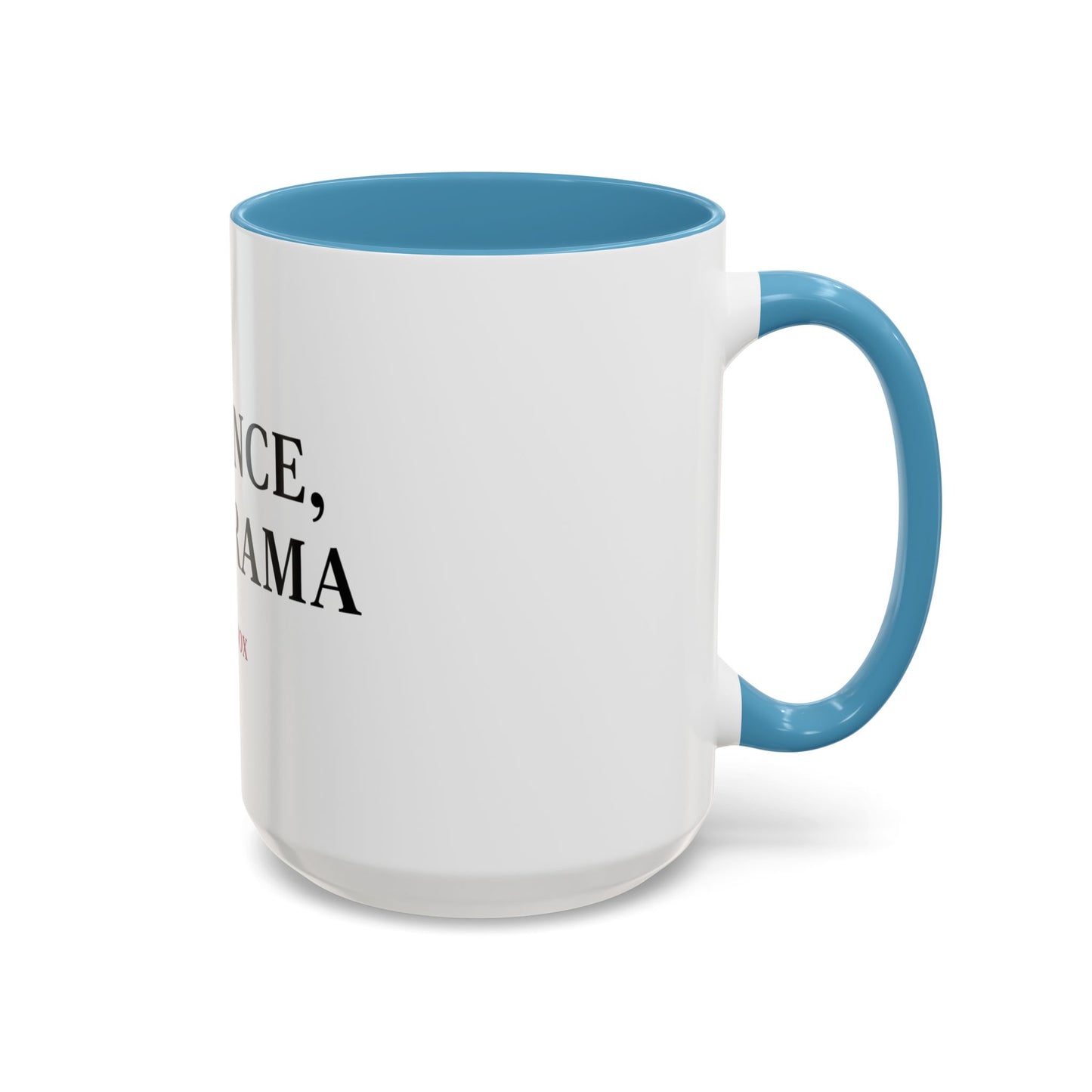 “Evidence, Not Drama” Two-Tone True Crime Mug – 12 oz