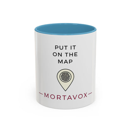 Put It On The Map – True Crime Coffee Mug (Mortavox)