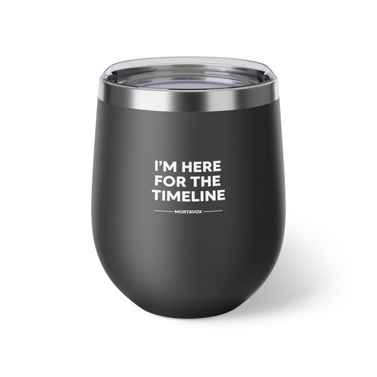 I’m Here For The Timeline – True Crime Coffee Mug (Mortavox)  Description: