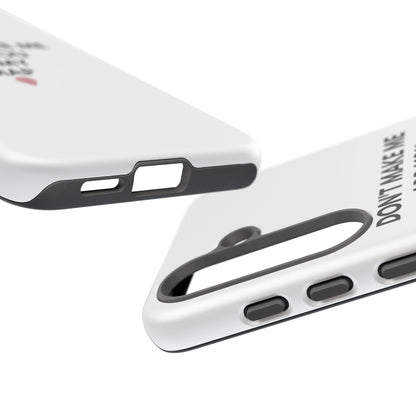 “Don’t Make Me Add You To My Map” True Crime Phone Case