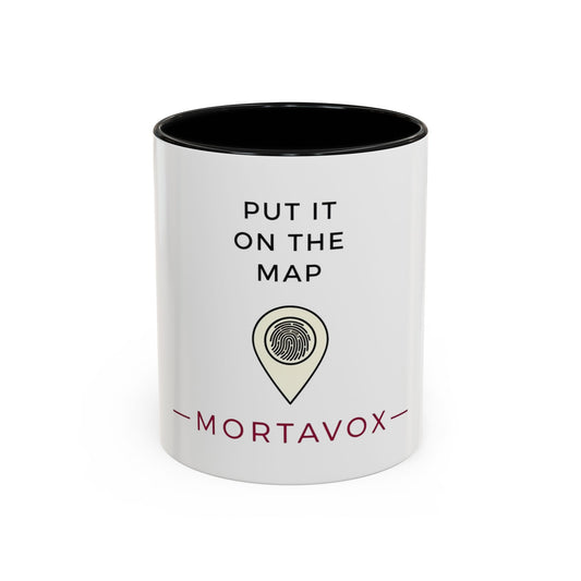 Put It On The Map – True Crime Coffee Mug (Mortavox)