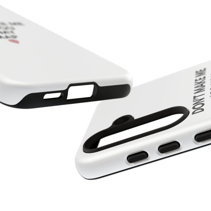 “Don’t Make Me Add You To My Map” True Crime Phone Case