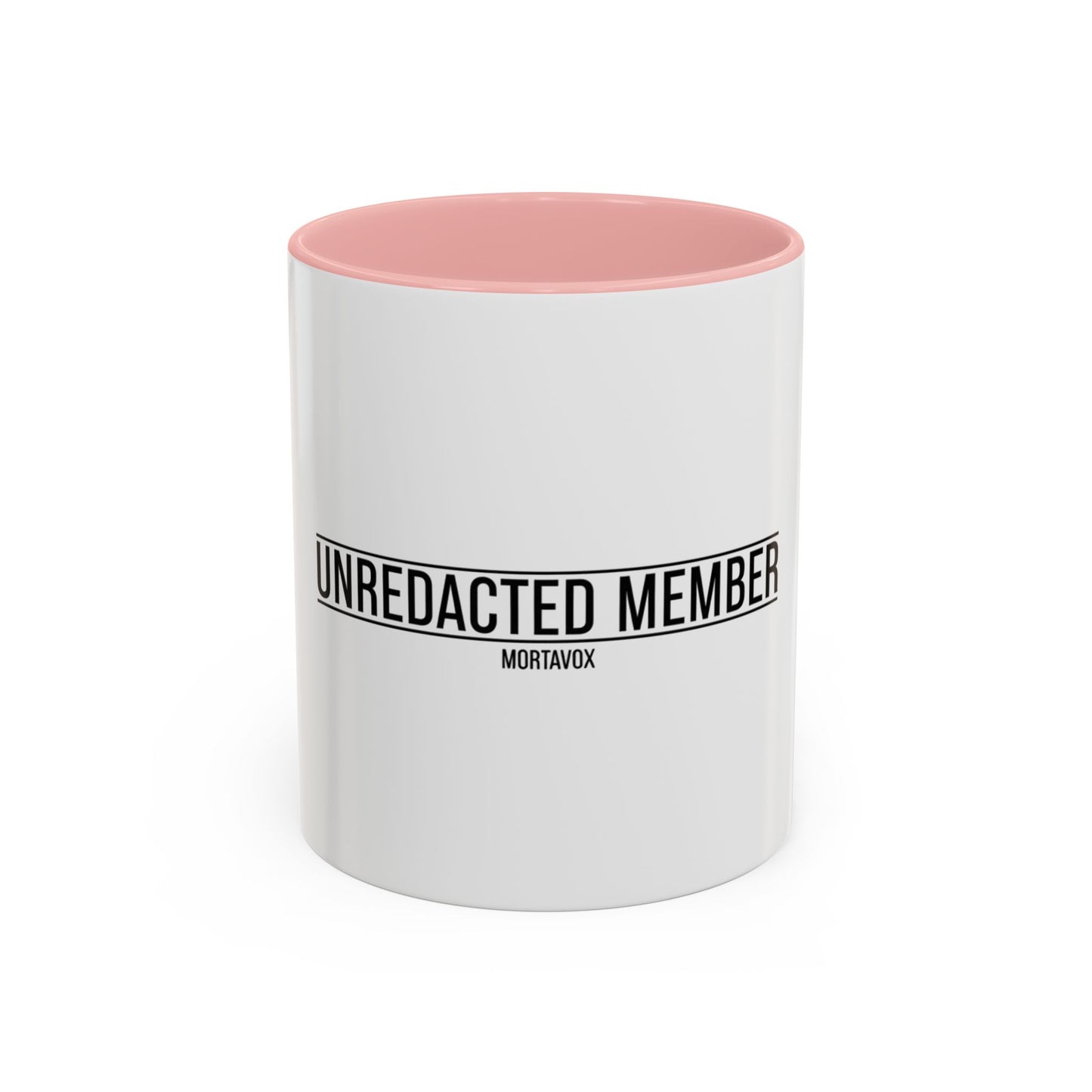Unredacted Member – True Crime Coffee Mug (Mortavox)