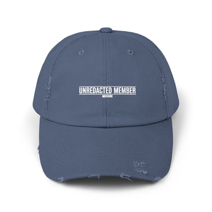 Unredacted Member – Distressed Cotton Hat (Mortavox)